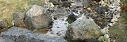 Running Water and Pond Landscape Design